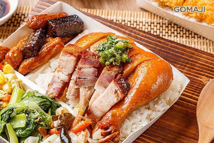 雞腿燒肉飯