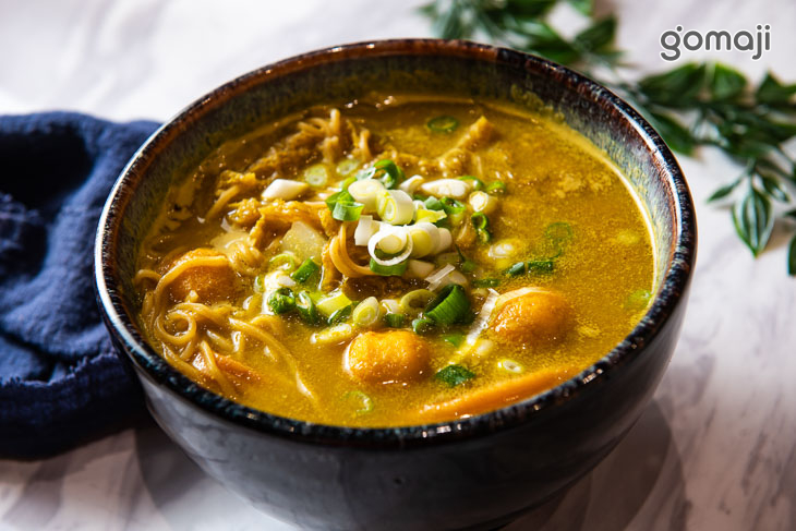 咖喱雜碎公仔麵