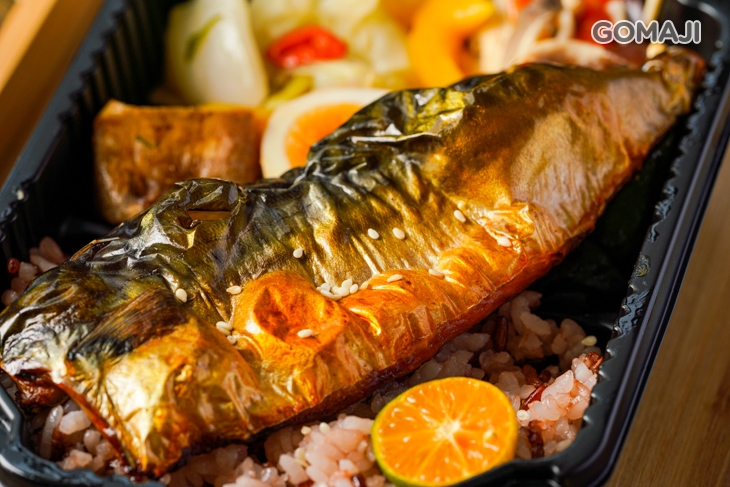 鹽烤挪威鯖魚餐盒