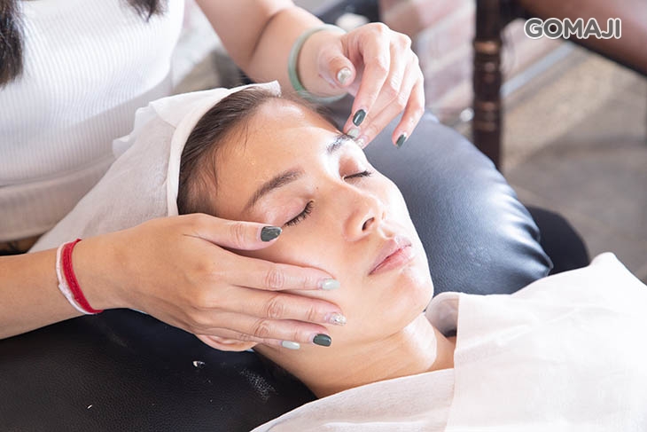 全臉手部循環舒緩按摩