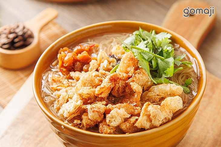 素排骨酥麵線