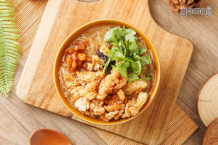 素排骨酥麵線