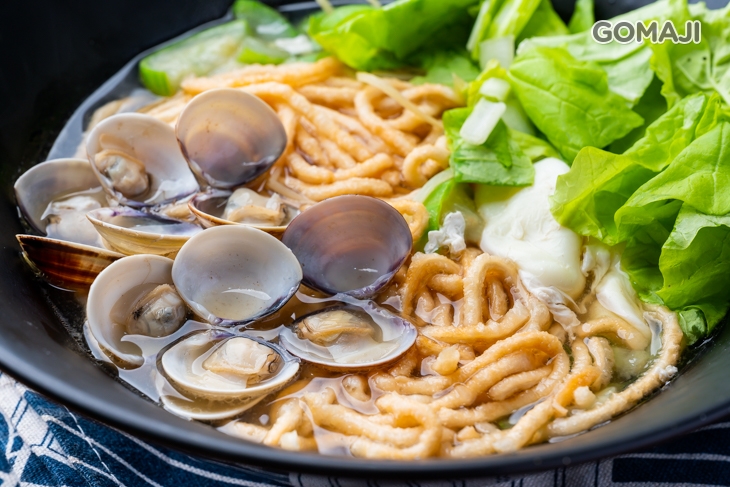 絲瓜蛤蜊意麵