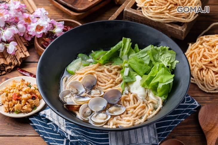 絲瓜蛤蜊意麵