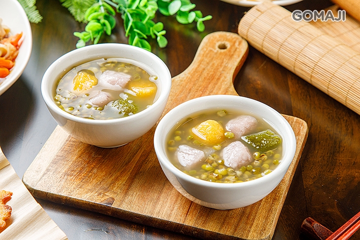 九份芋圓綠豆甜湯