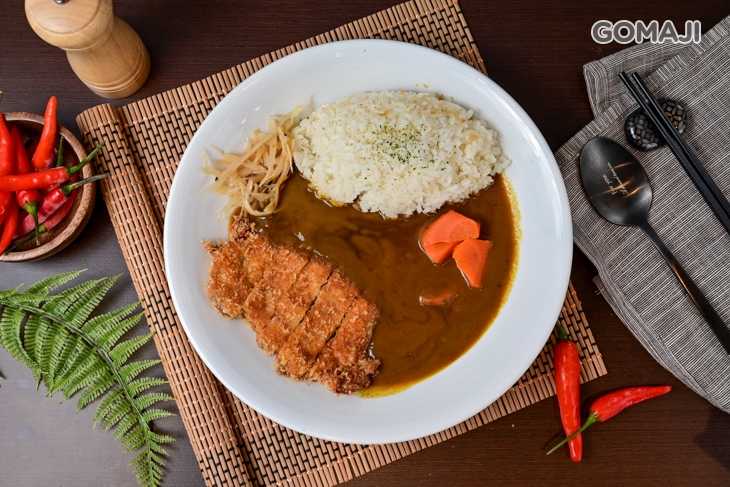 炸豬排咖哩