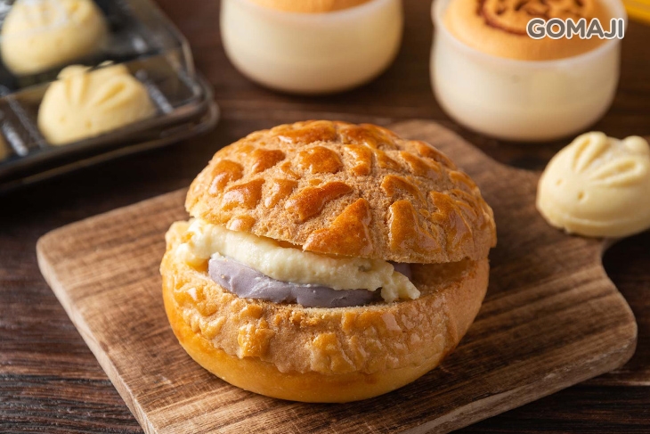 卡士達芋頭菠蘿