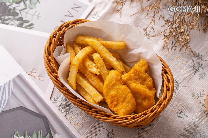 炸物小拼盤(雞塊+薯條)