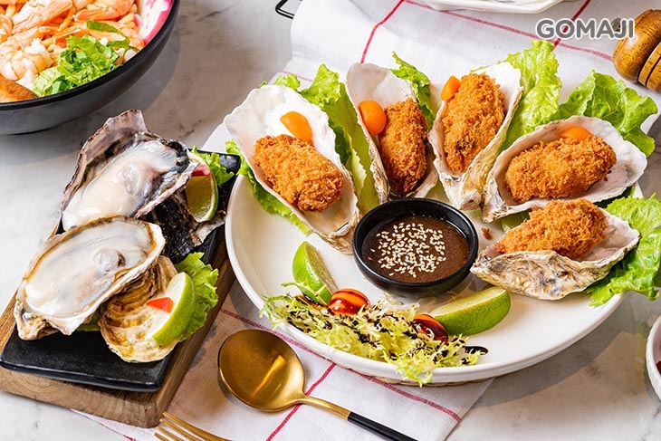 酥炸大牡蠣＋日本生蠔