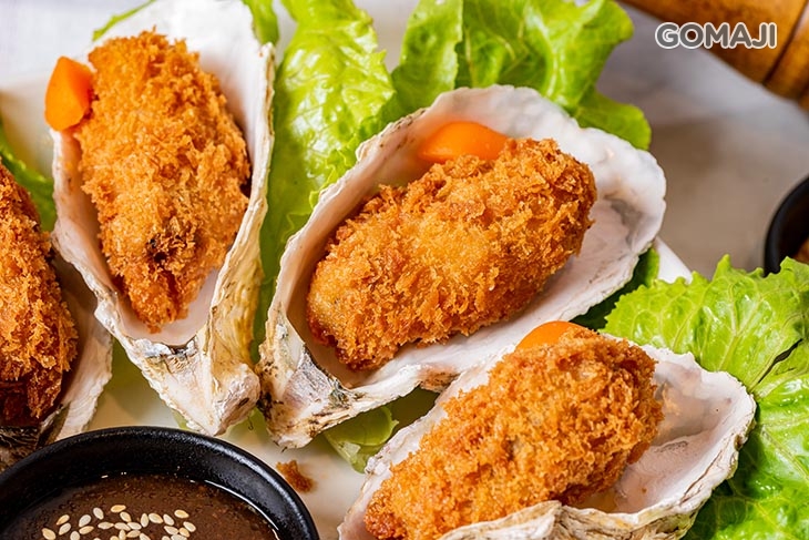 酥炸大牡蠣＋日本生蠔