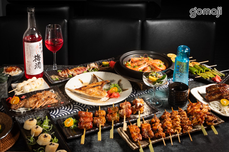 龐門走到日式串燒