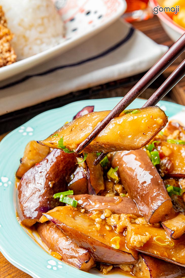 魚香肉碎茄子便當