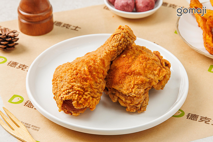 脆皮炸雞二塊
