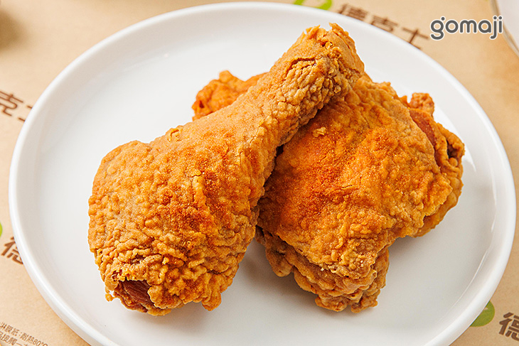 脆皮炸雞二塊