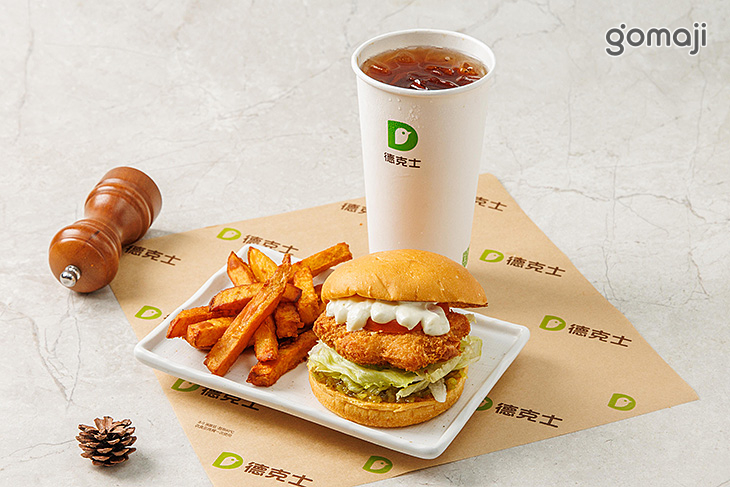 黃金Q蝦堡獨享餐