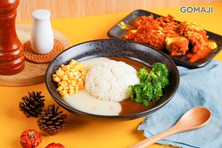 泰式酸辣豬排+雙醬飯