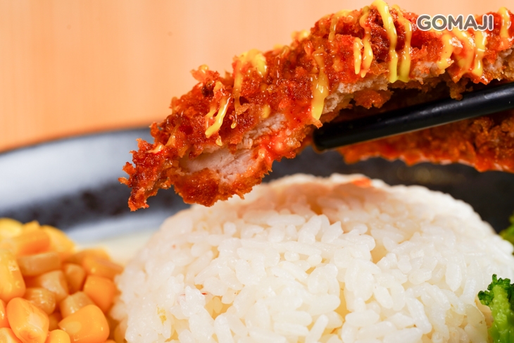 招牌起司魚排+奶油醬飯