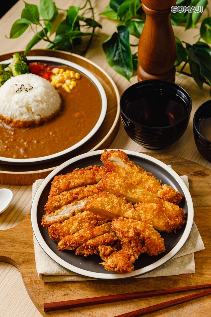 日式咖哩(豬排+雞排)