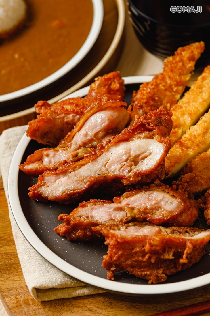 日式咖哩(雞腿排+雞排)