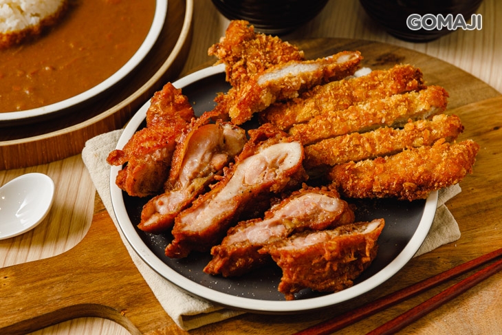 日式咖哩飯(雞腿排+豬排)