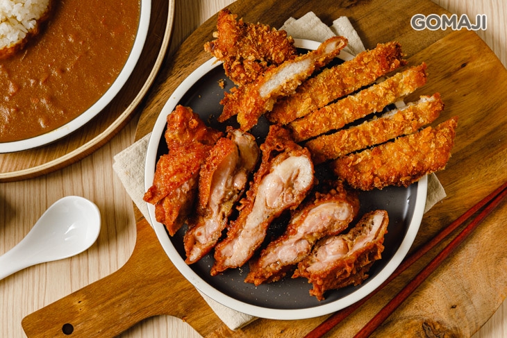 日式咖哩飯(雞腿排+豬排)