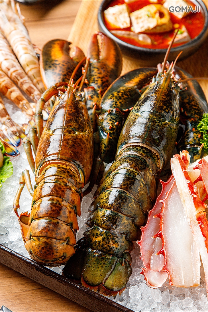 波士頓龍蝦／干貝／帝王蟹／明蝦／生蠔 