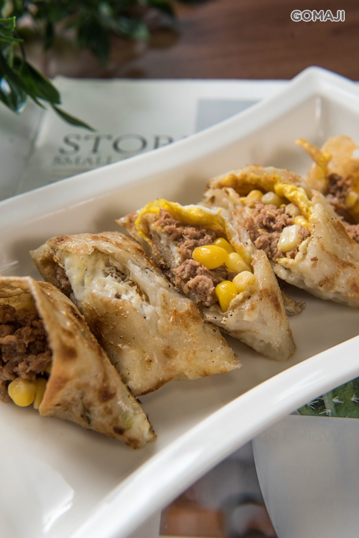 鮪魚玉米粉漿蛋餅