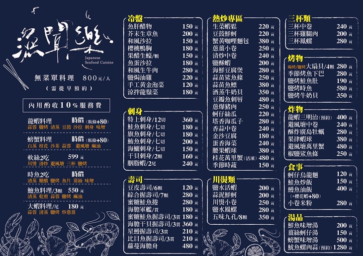 漁聞樂日式海鮮料理