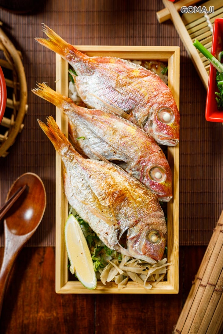 烤盤鯛魚丼