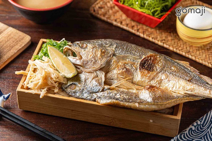 烤黃魚丼