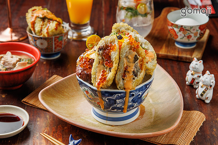 日本生蠔和牛月見起司丼