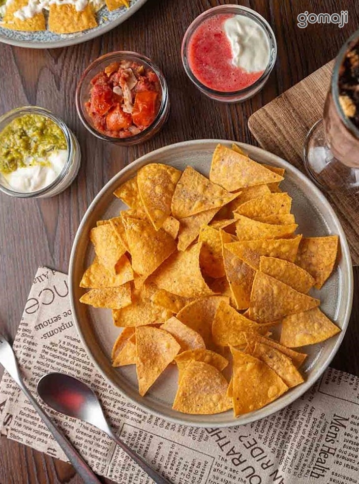  玉米脆片佐醬（任選一醬料）