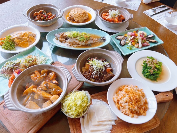 中式台菜藍鵲閣套餐