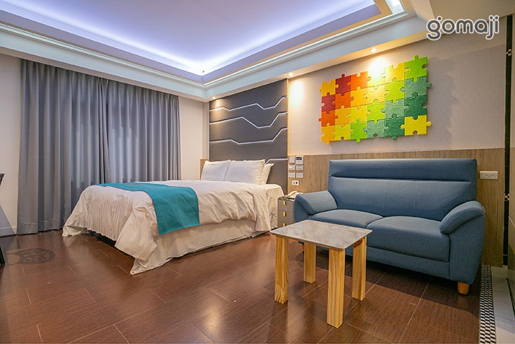 豪華雙人車庫房