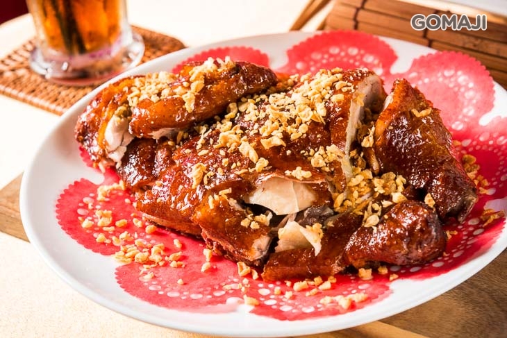 招牌蒜香脆皮雞