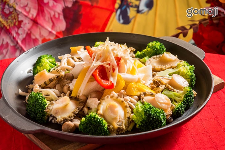 陶板九孔鮮鮑魚