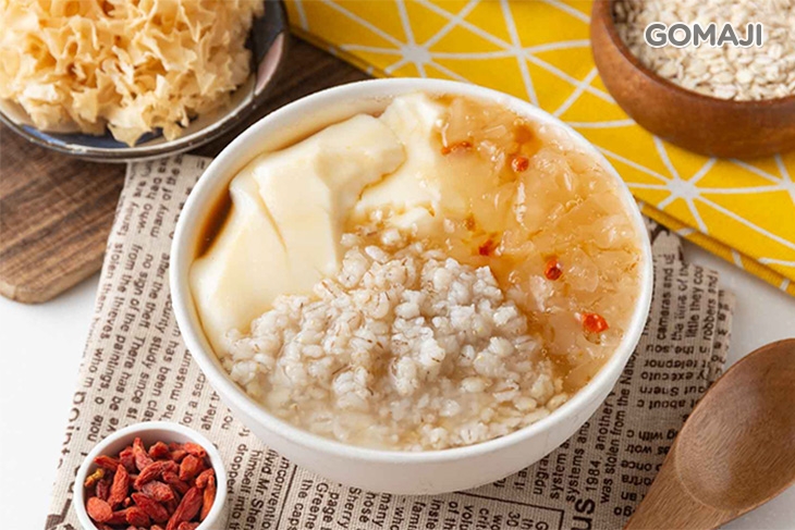 香麥養顏銀耳手工熱豆花