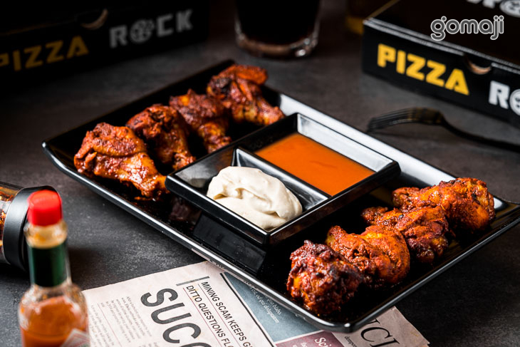 香烤小翅腿佐自製法式辣味醬