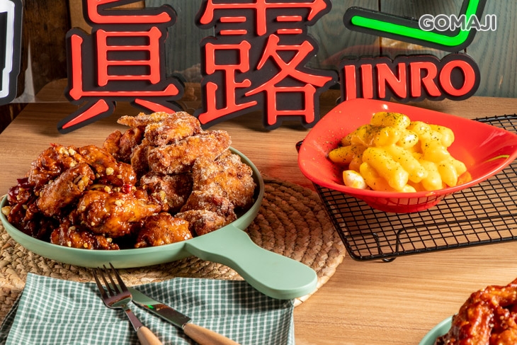  熱銷半半炸雞組合餐