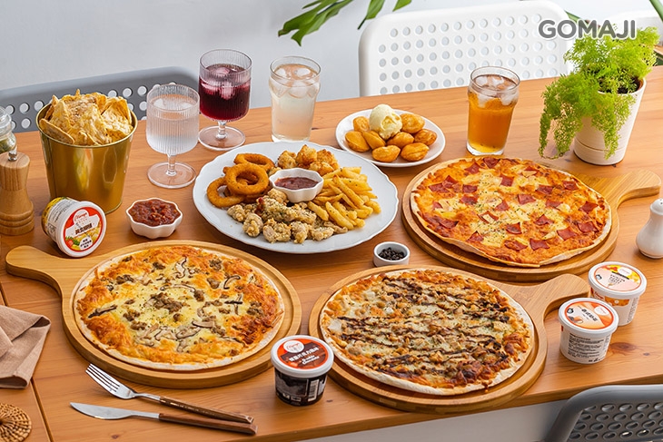 嗨森桌遊x披薩吃到飽