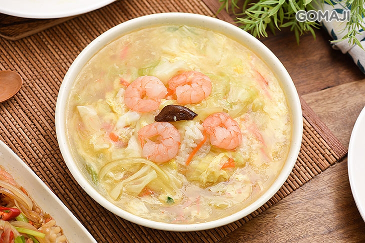 滑蛋蝦仁燴飯