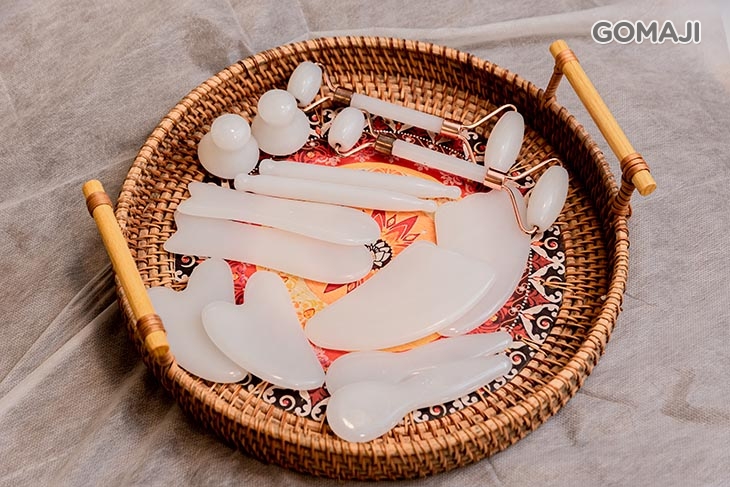 能量白玉石14道臉部舒刮鬆筋