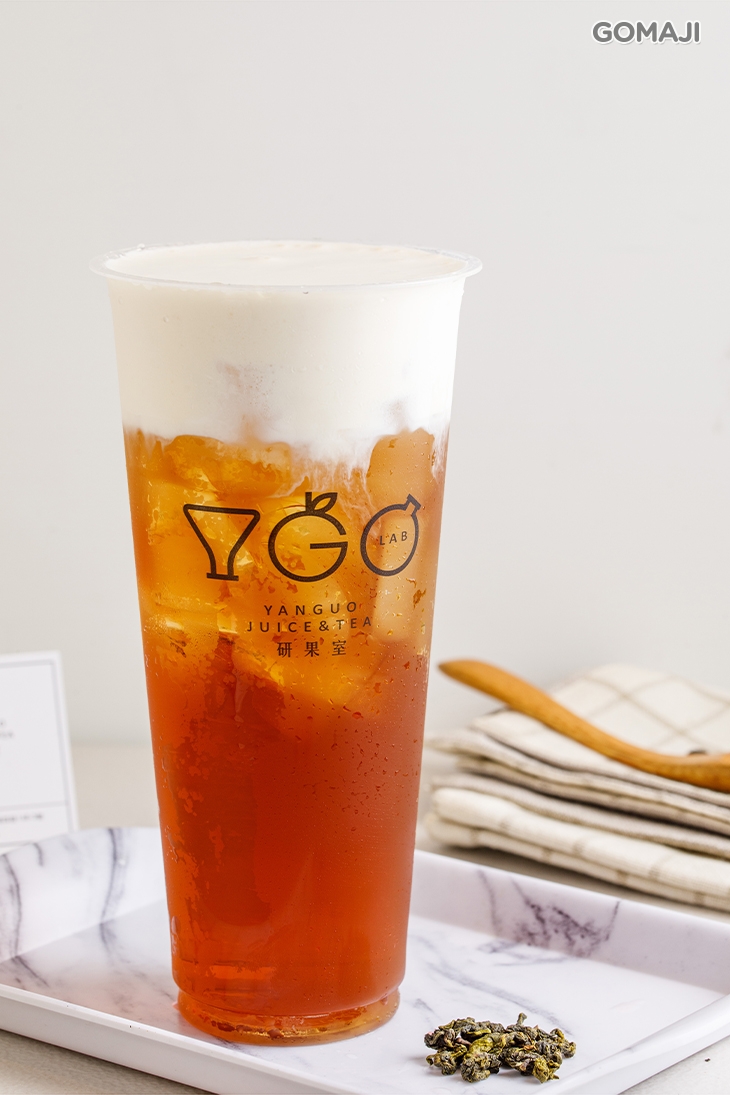 琥珀烏芝士奶蓋