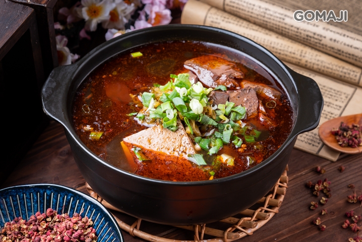 C.麻辣個人鍋底〈麻辣鴨血豆腐鍋底一份(含鴨血一份+豆腐一份)〉