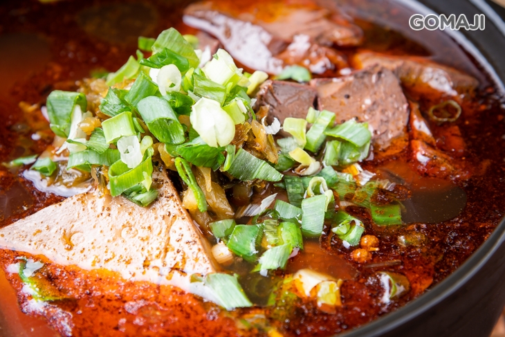 麻辣個人鍋底〈麻辣鴨血豆腐鍋底一份(含鴨血一份+豆腐一份)〉