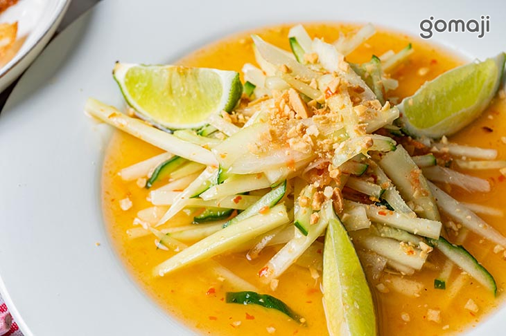 精選小菜-涼拌荷包蛋&涼拌青木瓜