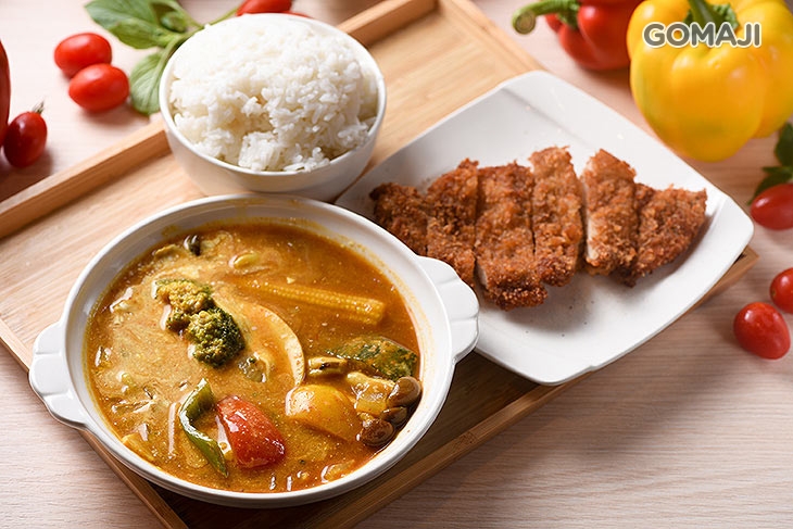 黃咖哩無骨雞排