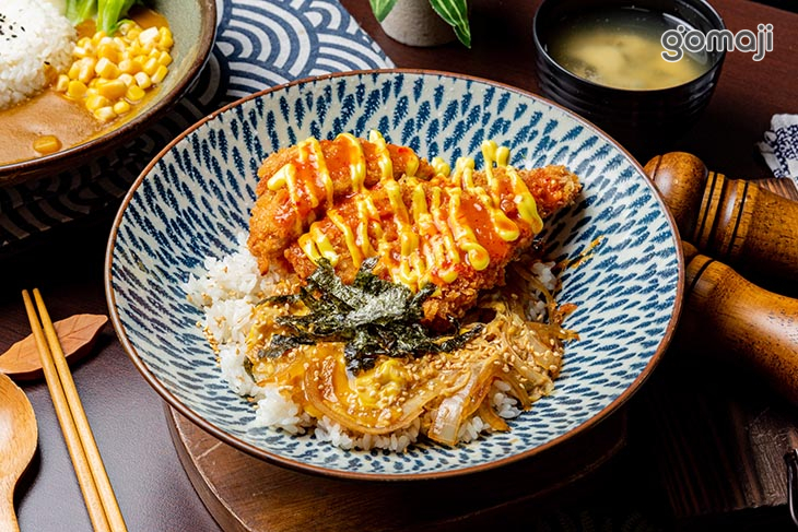 日式雞排壽喜飯(泰式酸辣)