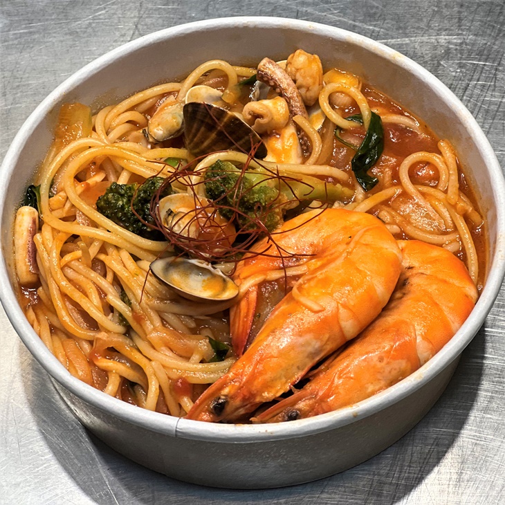 海鮮紅醬義大利麵