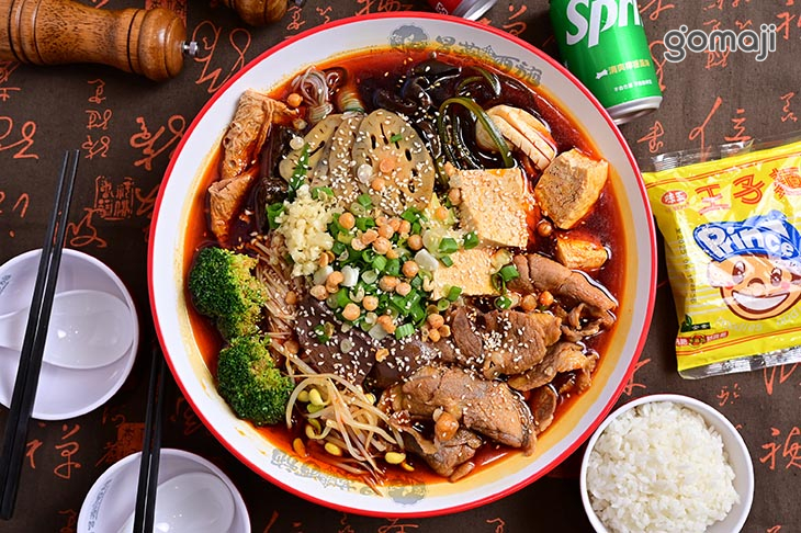 豬肉經典火鍋冒菜